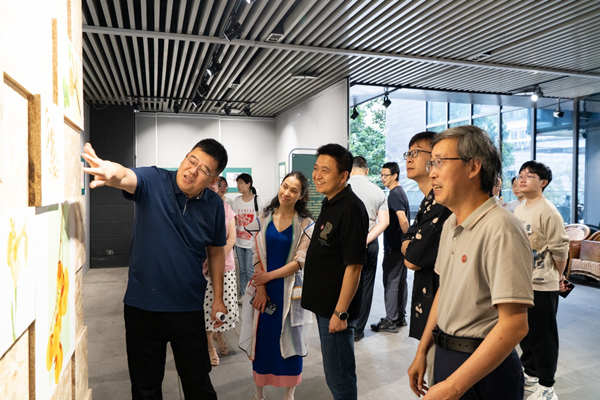 展览现场。2026年国际足联世界杯美术学院供图